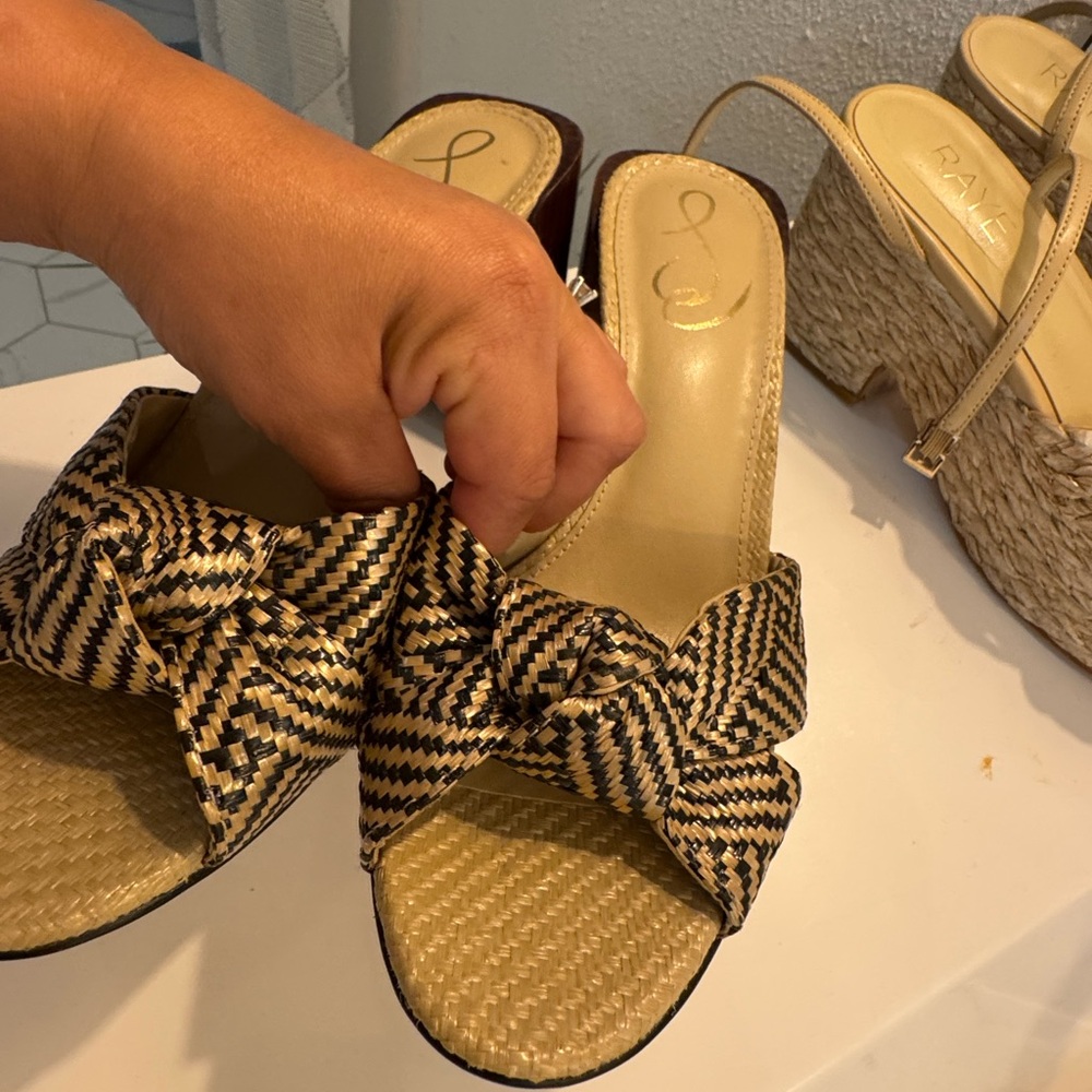 Sam Edelman Block Heel Sandals - Picture 2 of 8